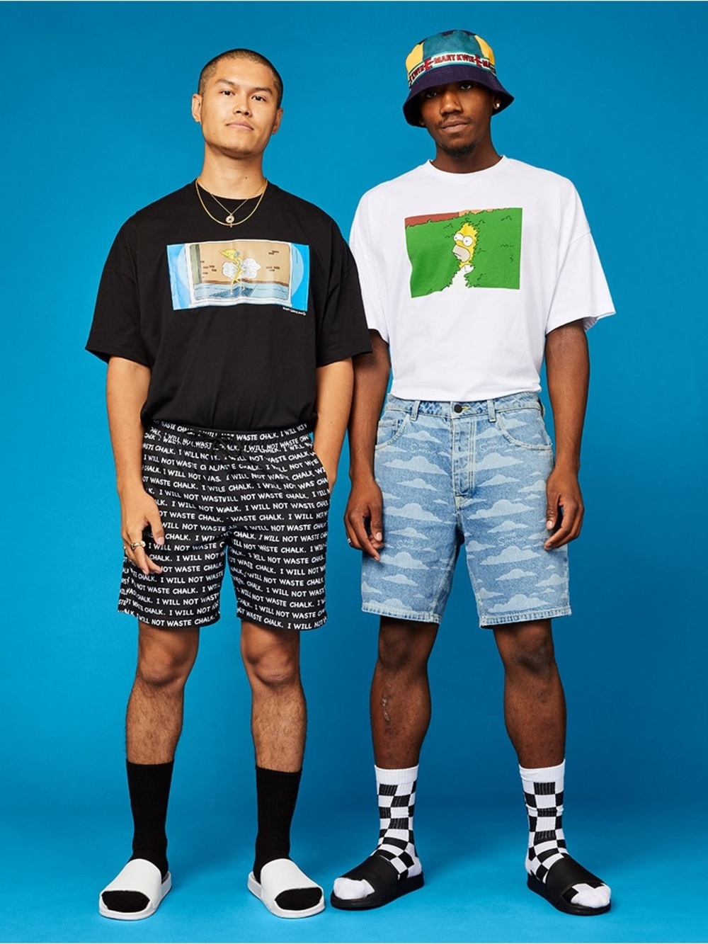 ASOS X Simpsons Jean shorts
